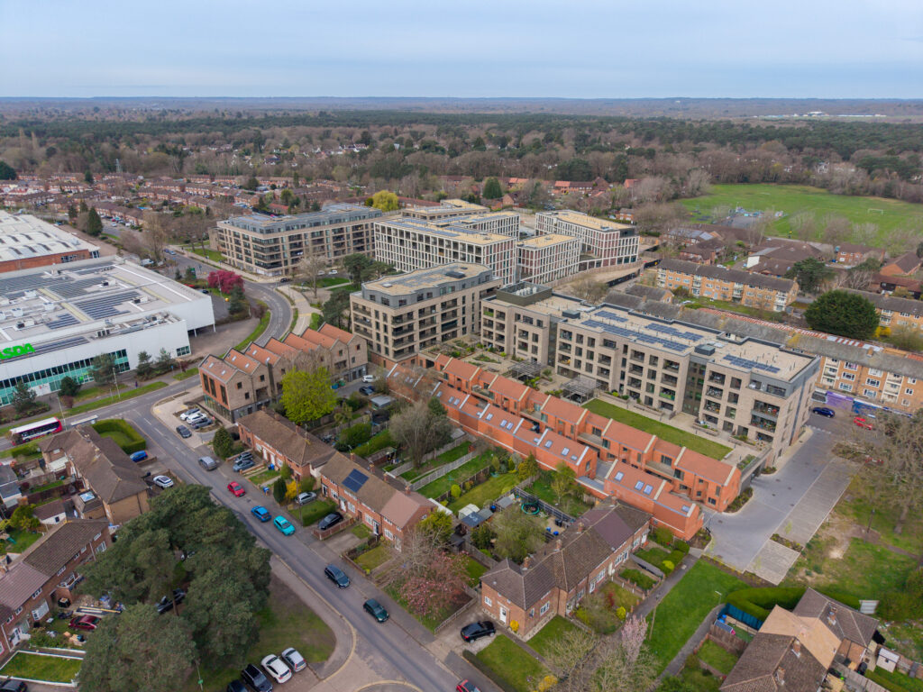 Aerial view of Sheerwater (Red Phase)